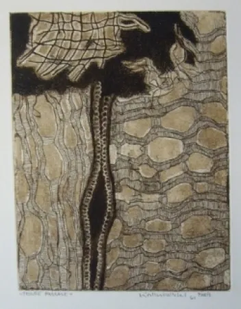 Etching And Aquatint Kalinowski - Terre pascale 