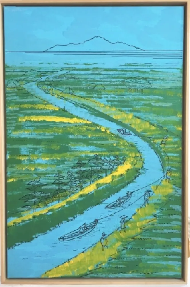 No Technical Kaller - Japanisches Reisfeld