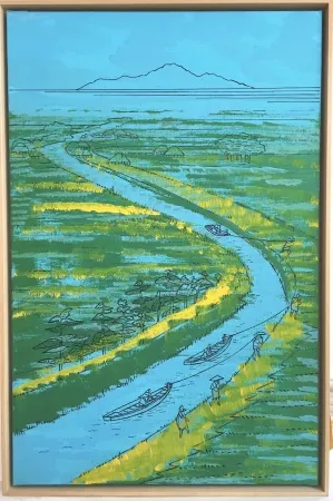 No Technical Kaller - Japanisches Reisfeld