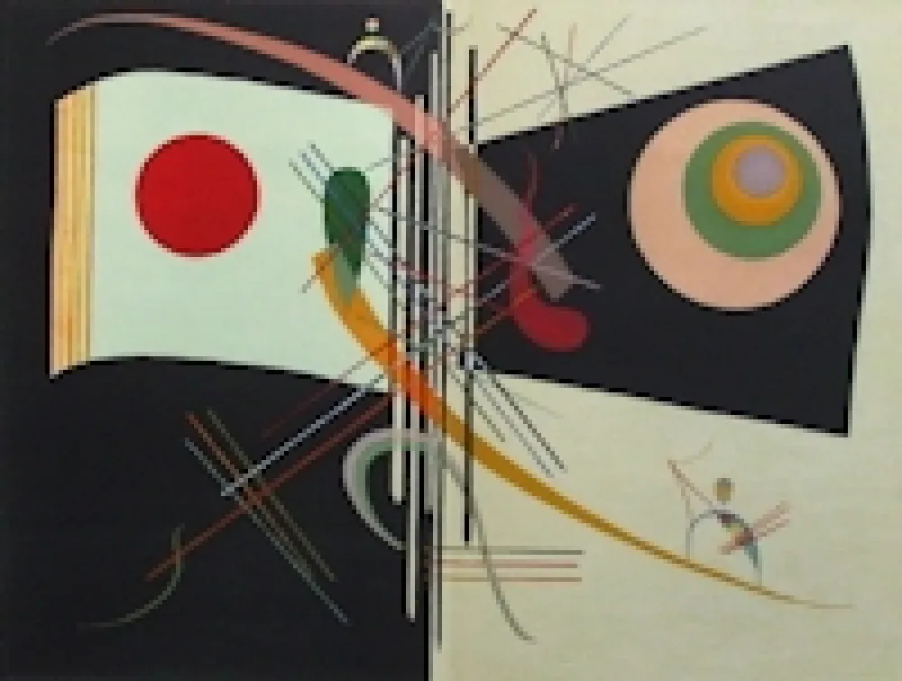 Lithograph Kandinsky - Composition