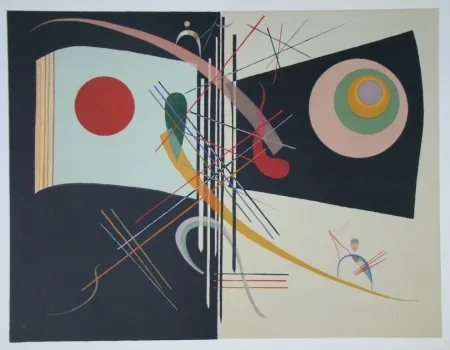 Lithograph Kandinsky - Composition, période parisienne 1934-1944