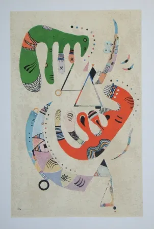 Lithograph Kandinsky - Composition, période parisienne 1934-1944