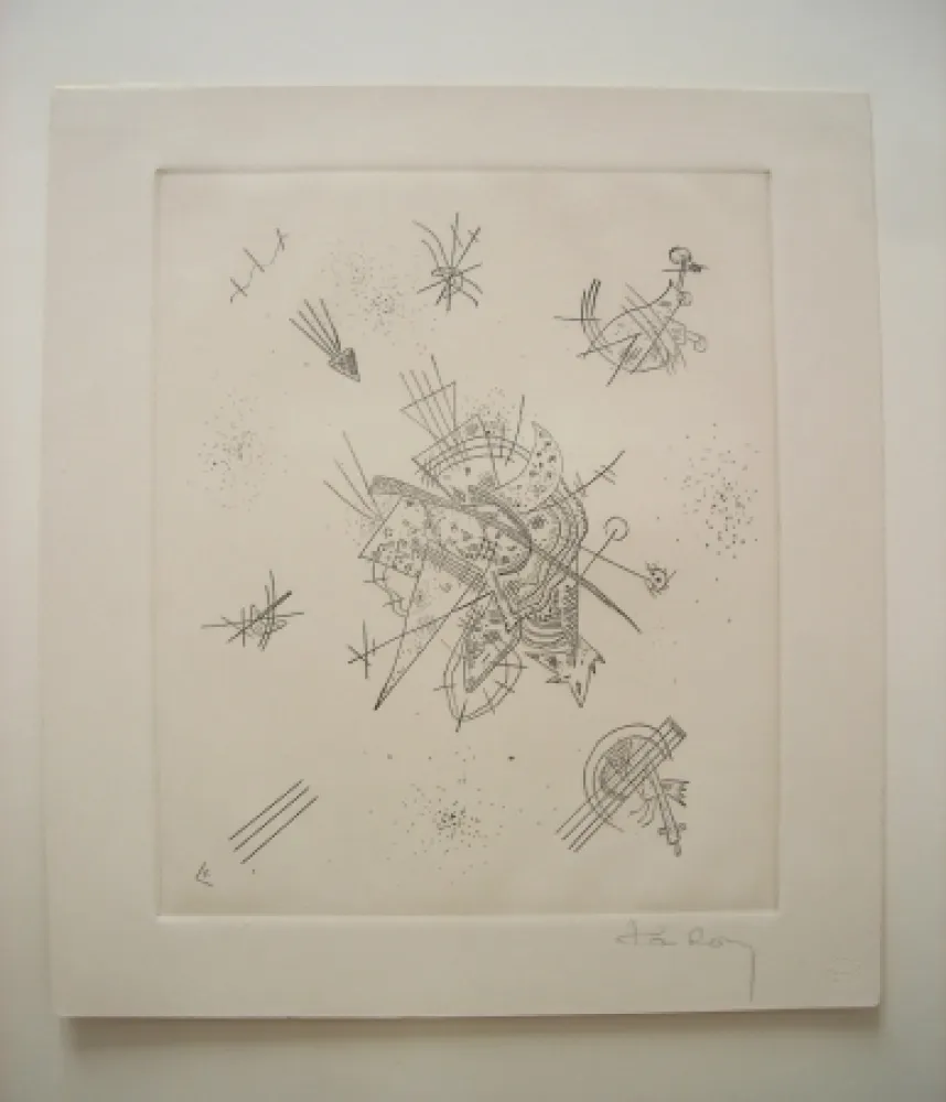Drypoint Kandinsky - Kleine Welten X
