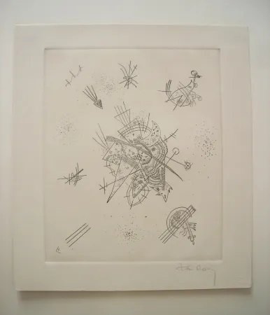 Drypoint Kandinsky - Kleine Welten X