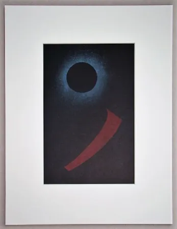 Lithograph Kandinsky - Schwarze Sonne, 1940