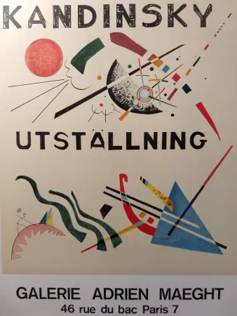 Poster Kandinsky - Utstallning