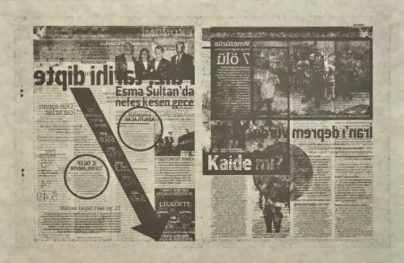 Lithograph Kassay - Untitled 6/10 (Radikal)