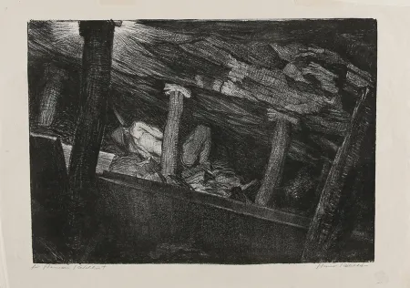 Etching Kätelhön - Stollen