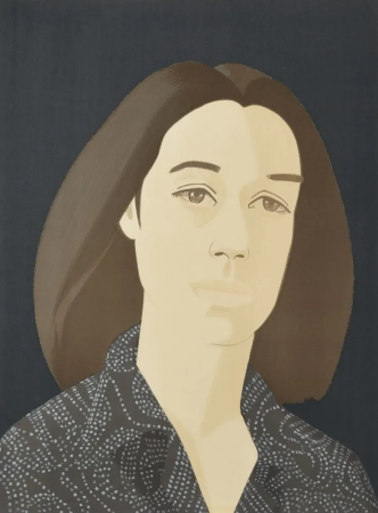 Lithograph Katz - Ada four times IV