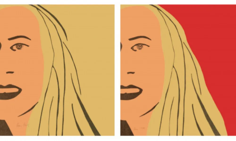 Woodcut Katz - Ariel 4, 5 (Suite)