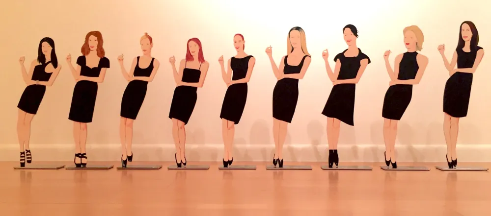 No Technical Katz - Black Dress Cutouts (set of 9)