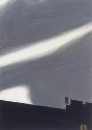 Lithograph Katz - Cityscape