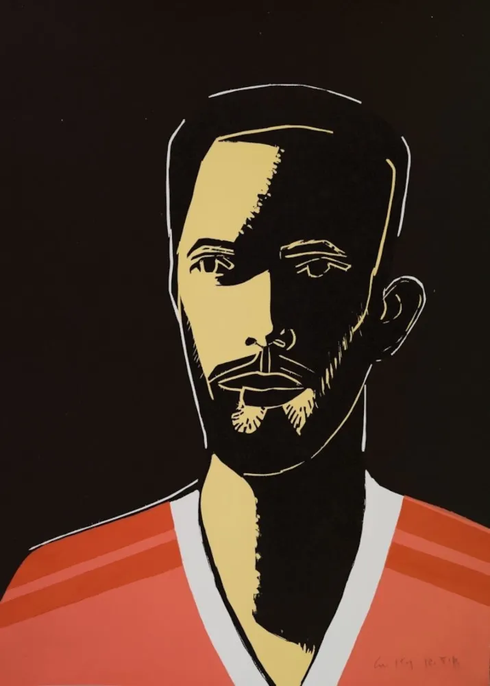 Woodcut Katz - Daniel
