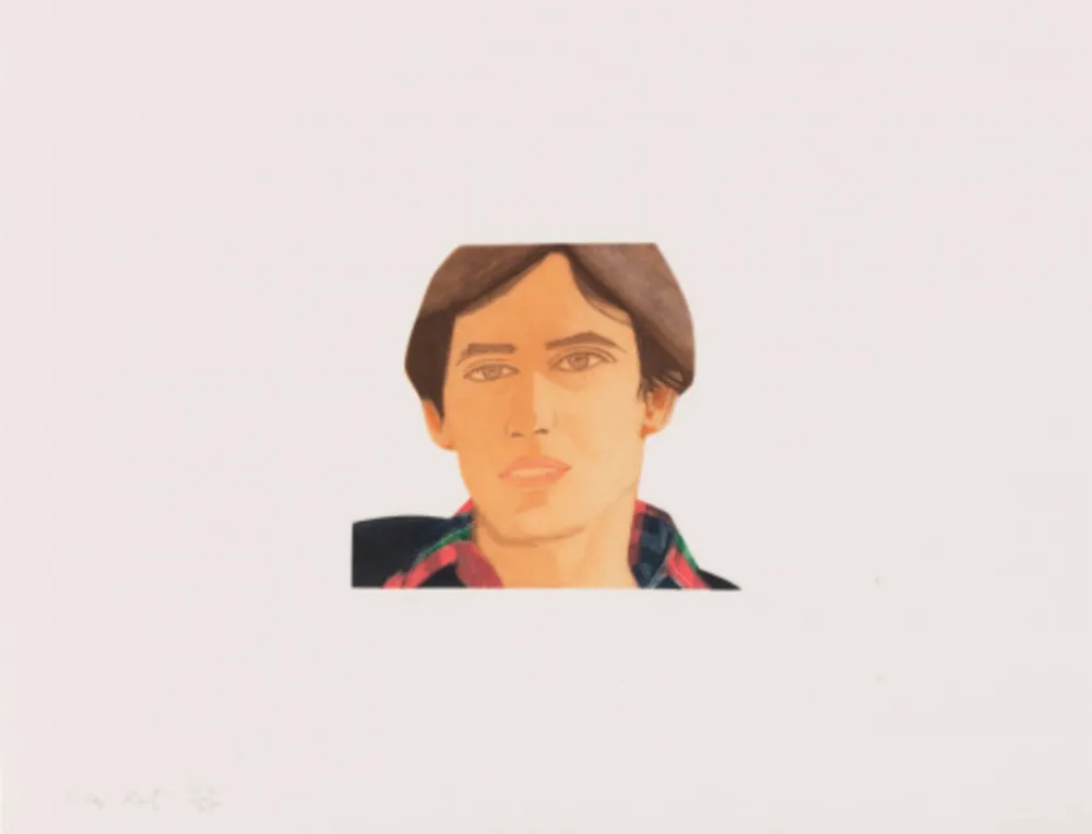 Aquatint Katz - Face of the Poet 2