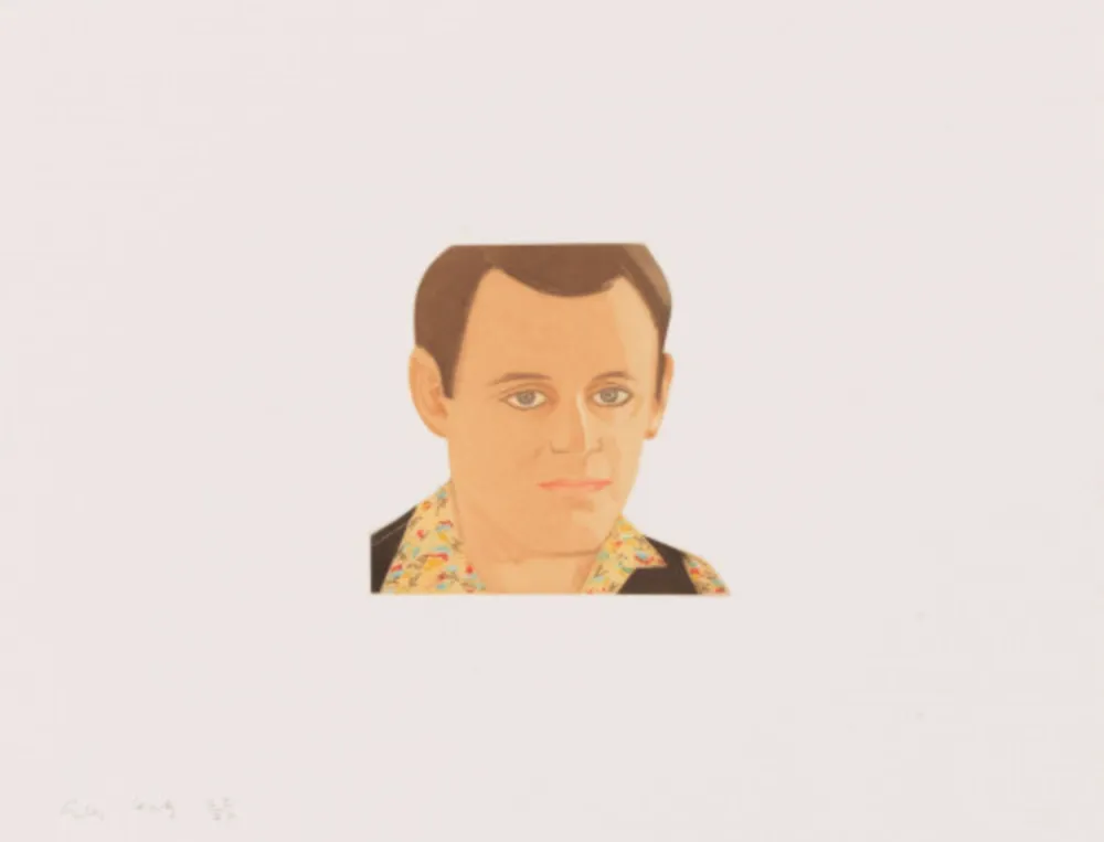 Aquatint Katz - Face of the Poet 6