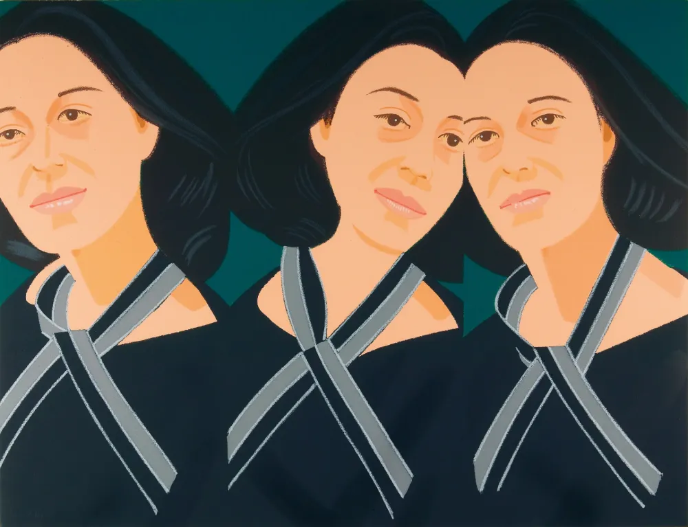 Screenprint Katz - Grey Ribbon