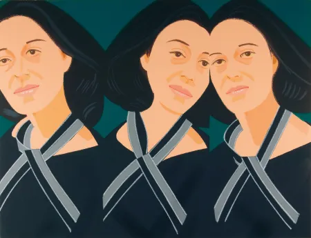 Screenprint Katz - Grey Ribbon