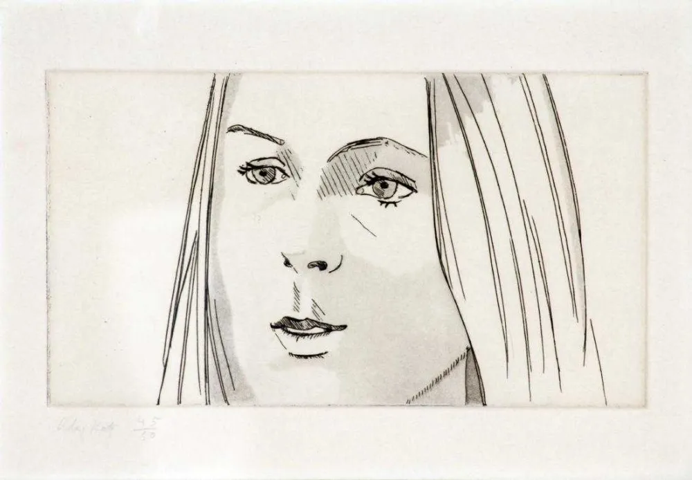 Etching And Aquatint Katz - Harmony