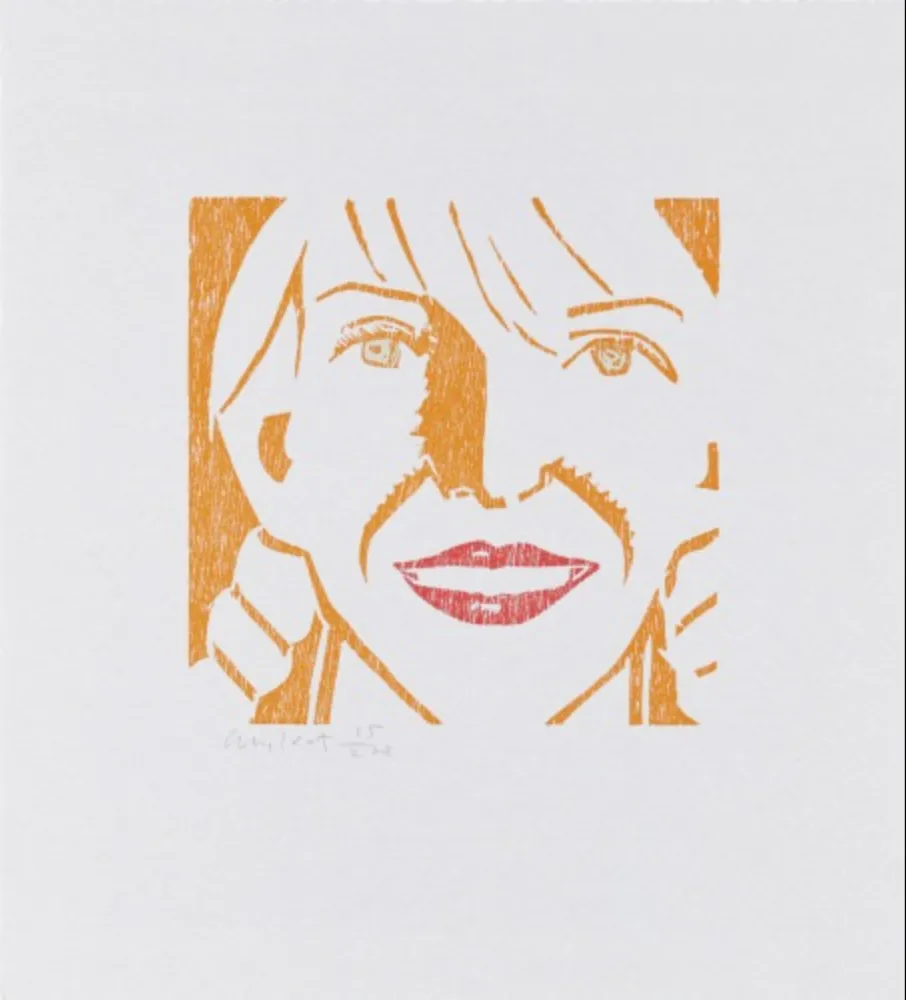 Woodcut Katz - Jessica