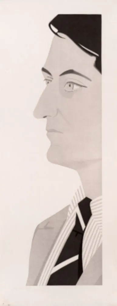 Aquatint Katz - John Ashbery