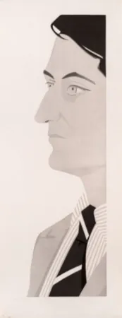 Aquatint Katz - John Ashbery