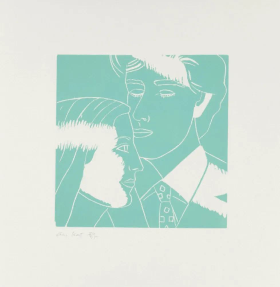 Woodcut Katz - Kriti and Vincent (from A Tremor in the Morning)
