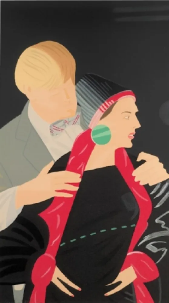 Screenprint Katz - Pas de Deux V