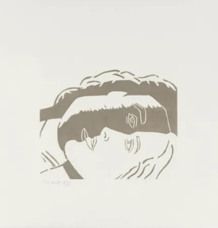 Woodcut Katz - Peter and Linda (from A Tremor in the Morning)