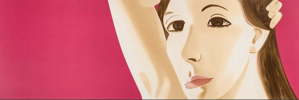 Screenprint Katz - Red Dancer 1