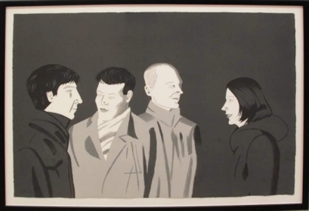 Screenprint Katz - Unfamiliar Image