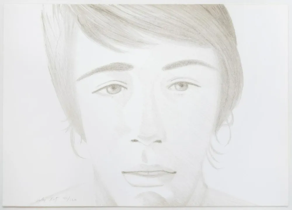 Lithograph Katz - Vincent