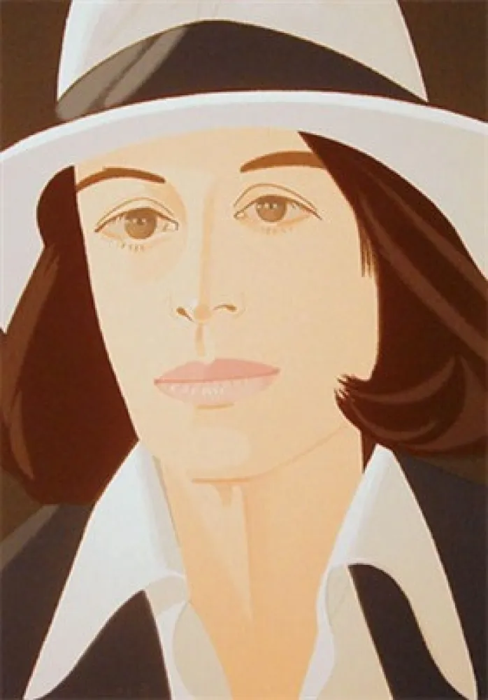 Screenprint Katz - White Hat