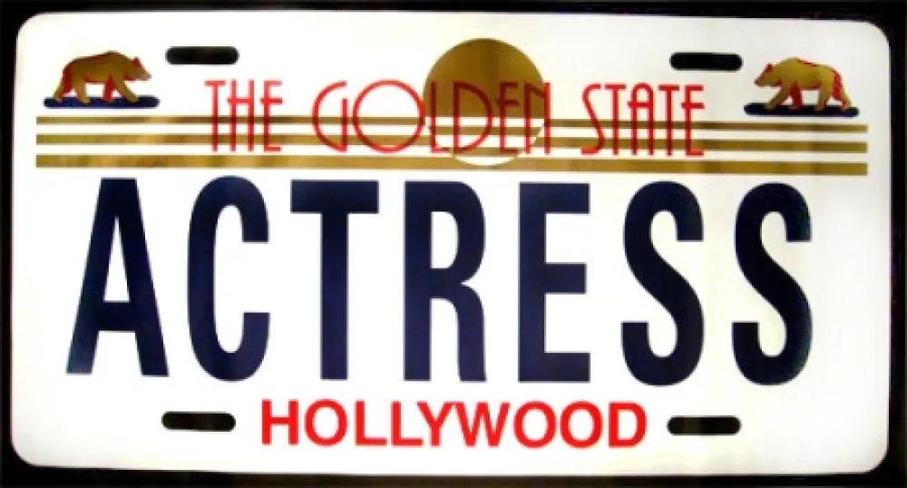 Screenprint Kaufman - Actress