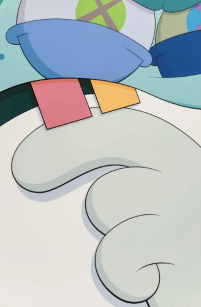 Screenprint Kaws - Blame Game IX