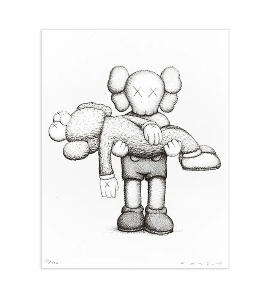 Screenprint Kaws - Gone