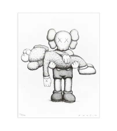 Screenprint Kaws - Gone