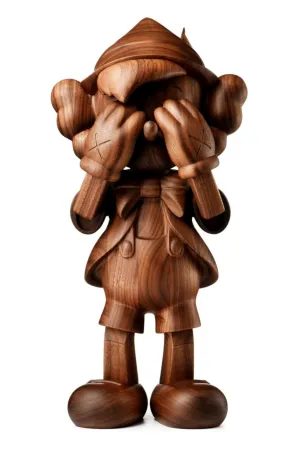 Woodcut Kaws - Pinocchio
