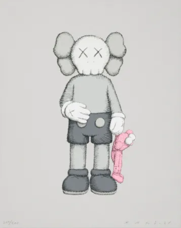 Screenprint Kaws - Share