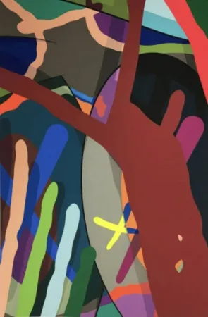 Screenprint Kaws - Tension 4