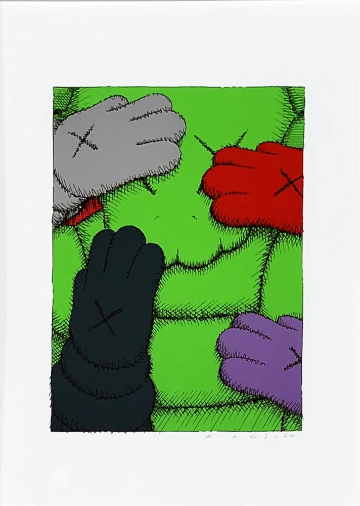 Screenprint Kaws - Urge (1)