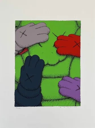 Screenprint Kaws - Urge (1)