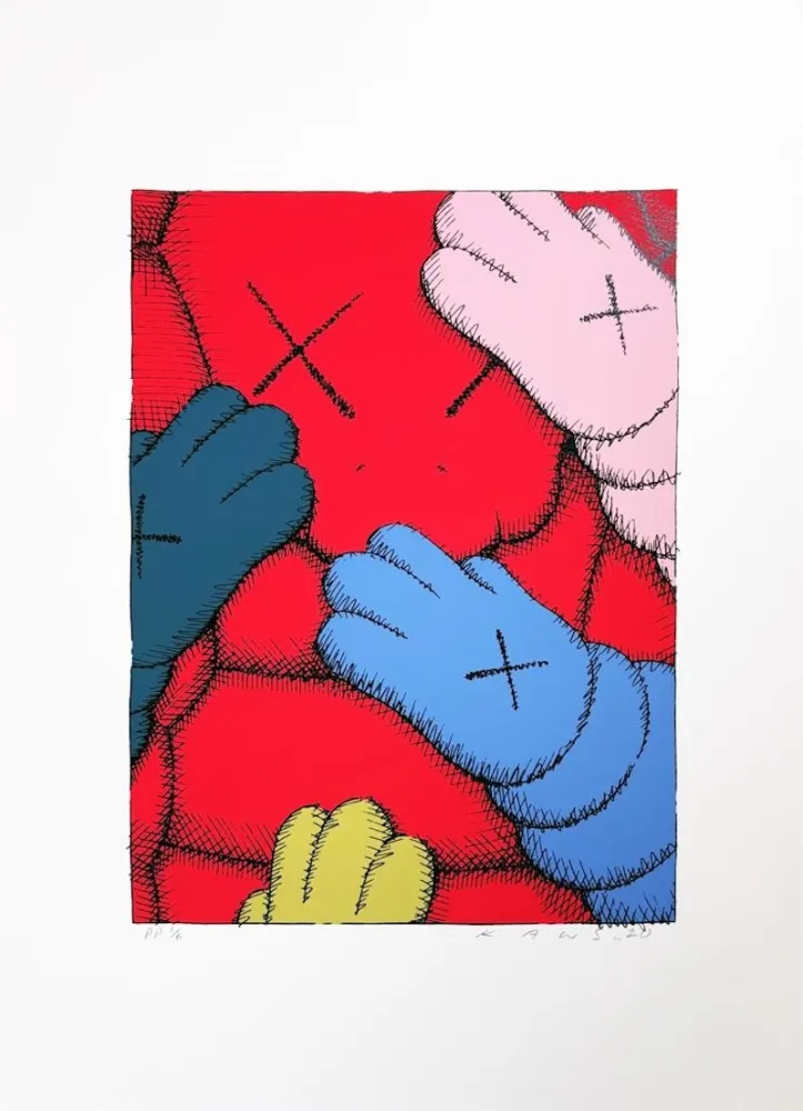 Screenprint Kaws - Urge (10)