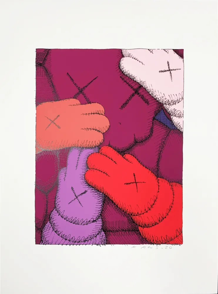 Screenprint Kaws - Urge (2)