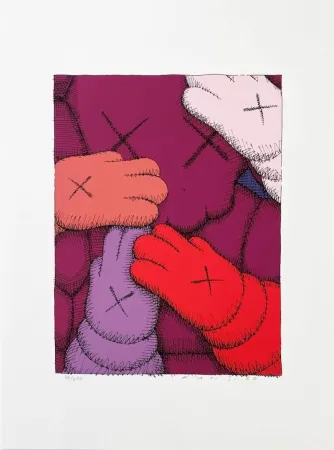 Screenprint Kaws - Urge (2)