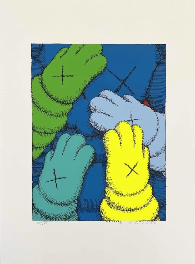 Screenprint Kaws - Urge (3)