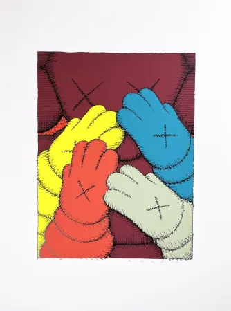 Screenprint Kaws - Urge (4)