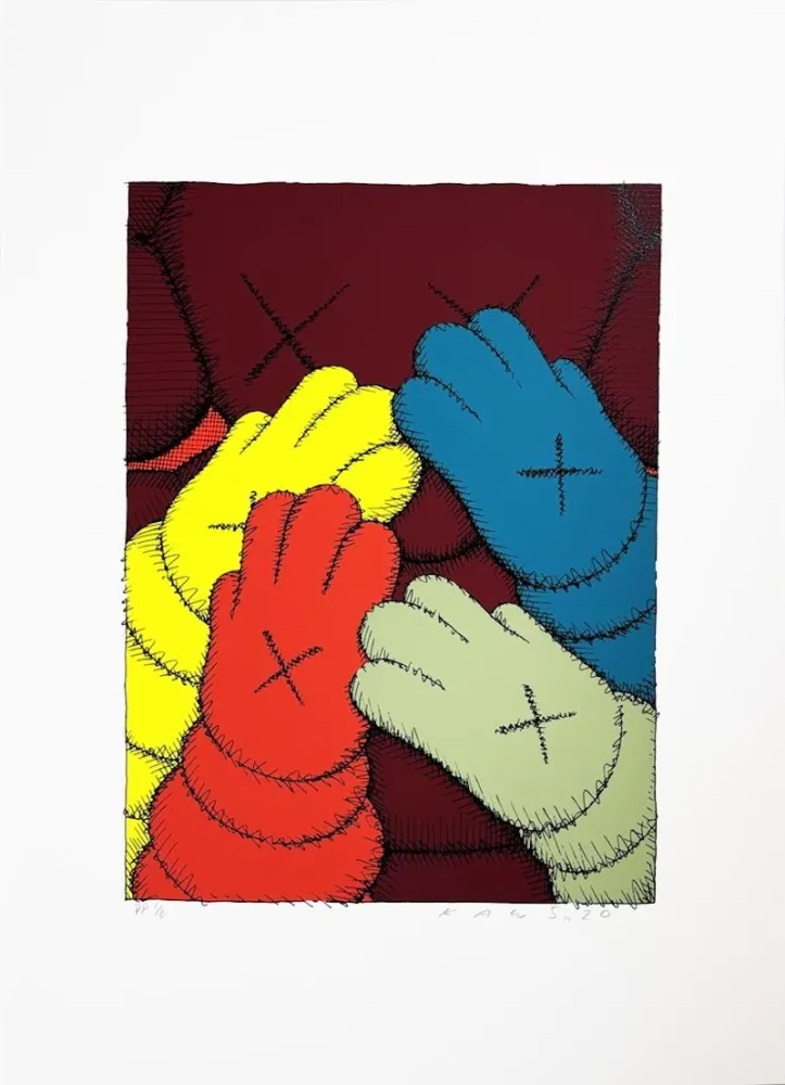 Screenprint Kaws - Urge (4)
