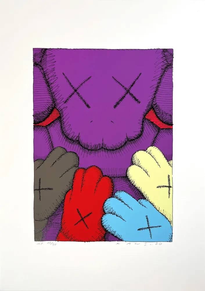 Screenprint Kaws - Urge (8)