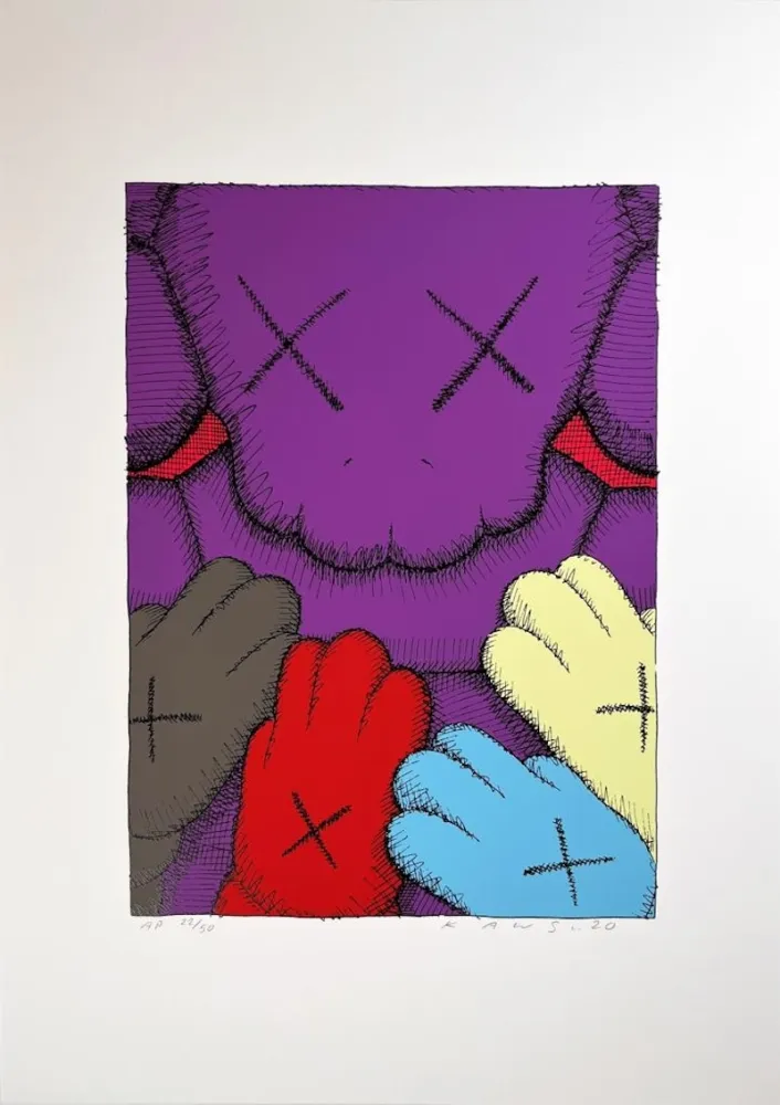 Screenprint Kaws - Urge (8)
