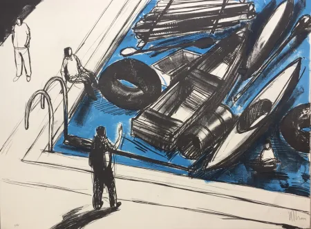 Lithograph Kcho - Regresa vida mia que te espero 2